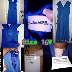 Formal Royal Blue Dress
